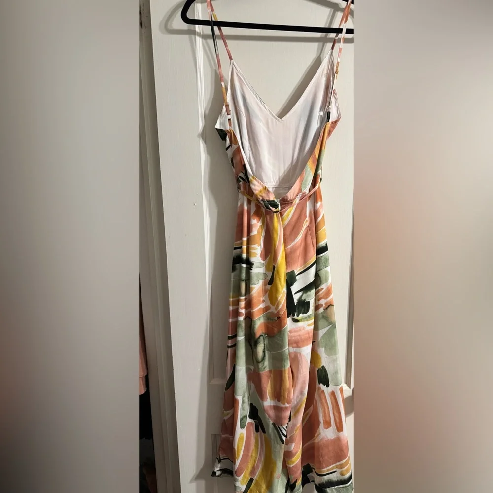 Multicolor Abstract Jumpsuit - Picture 2 of 2